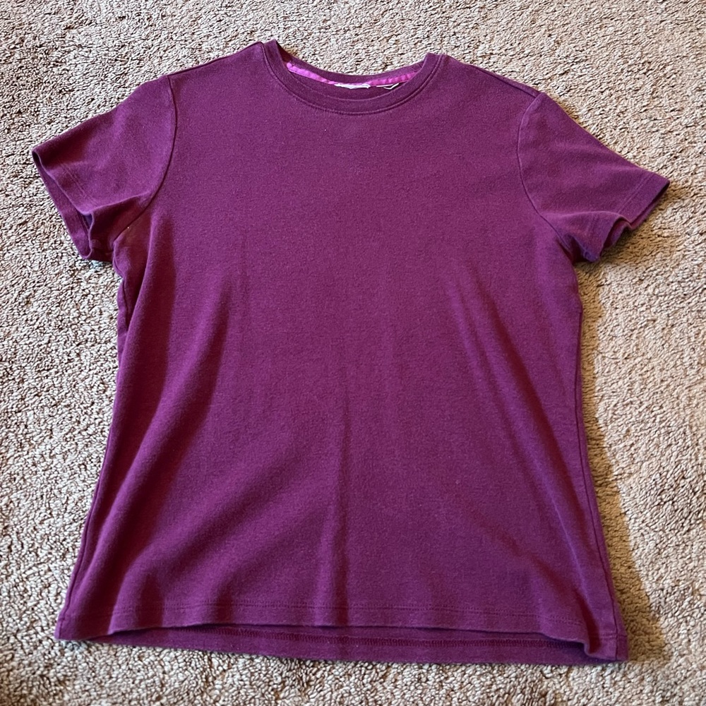 Maroon T-shirt